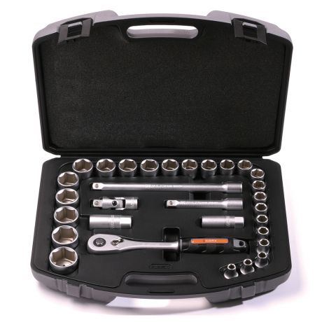 COFFRET A CLIQUET 1/2" 21 PCES