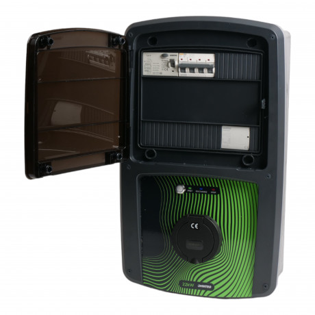 Coffret Triphasé pour Recharge Véhicule Électrique 22kW