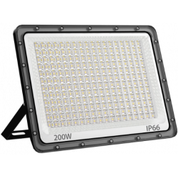 Projecteur LED extérieur à fixer extra plat 200W noir