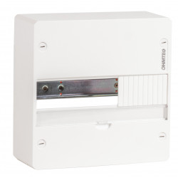 Tableau nu 13 modules 1 rangée à rail amovible