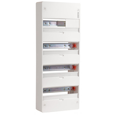 Tableau nu 4 rangées 13 modules à rail amovible